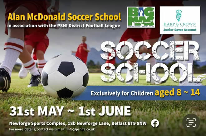 Soccer School Poster