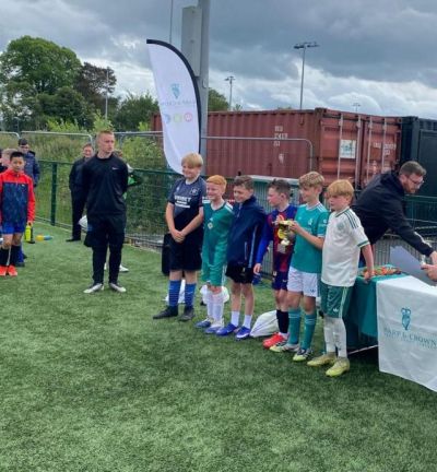 Intermediate  group cup winners at 2026 Soccer School