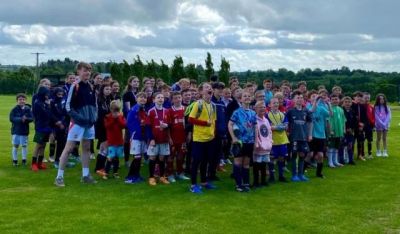 2025 Soccer School group photo