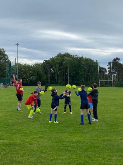 2026 Soccer School group activity